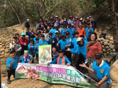 林管處結合登山團體打造綠蔭知性登山口，活動圓滿落幕 新竹林區管理處提供